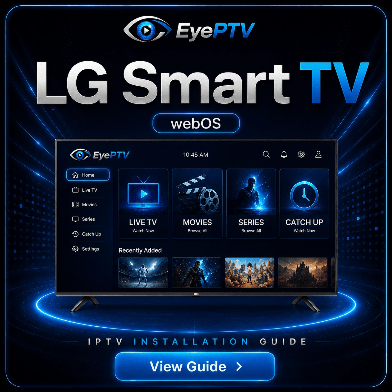 LG Smart TV setup
