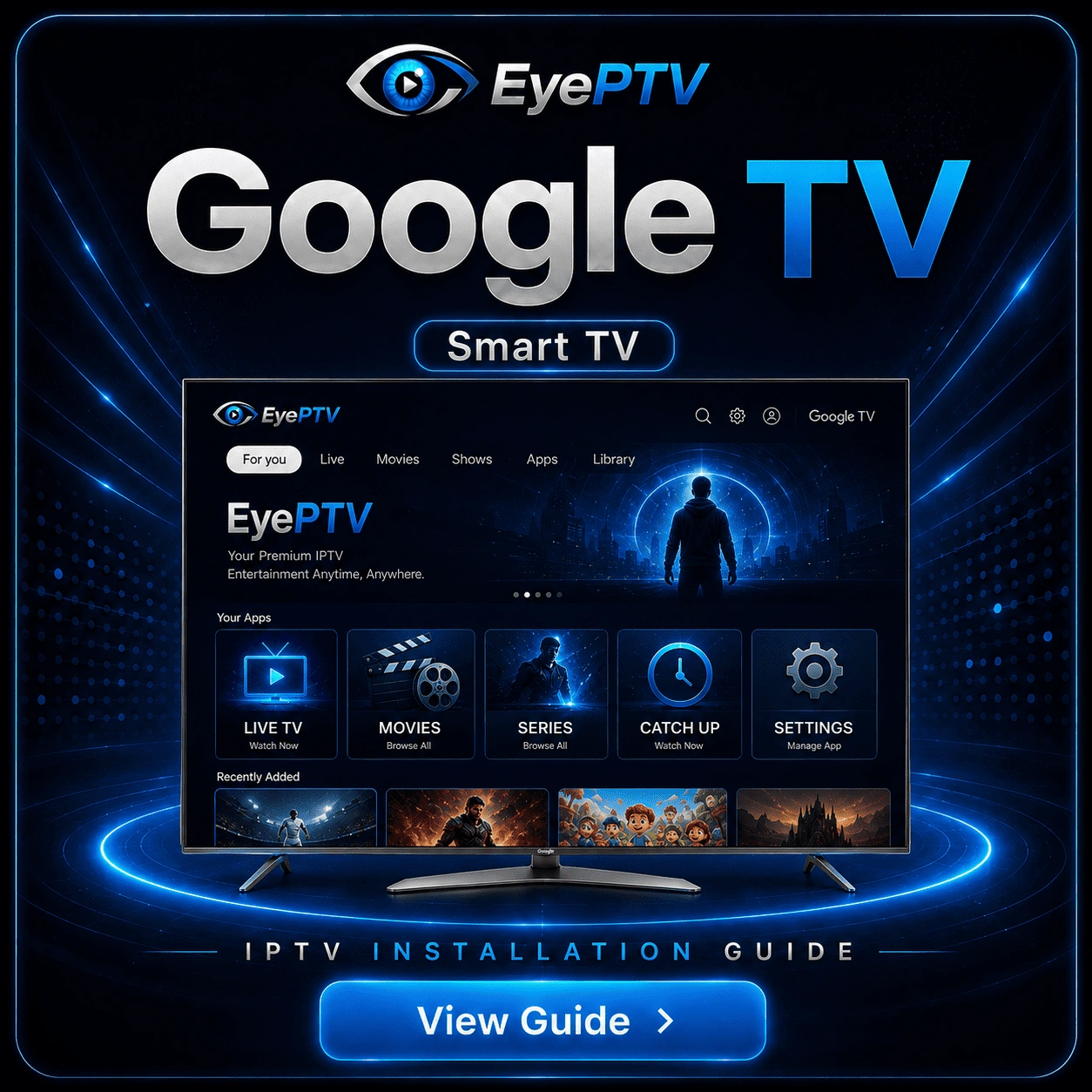 Google TV setup