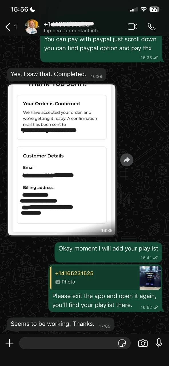 Customer review from Chicago
